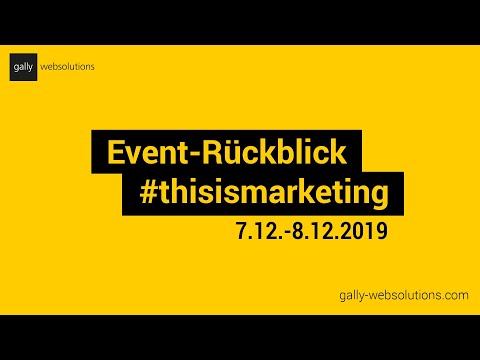  New Update  Rückblick auf #thisismarketing Event in Stuttgart. - Für dein bestes Online Marketing im 2020