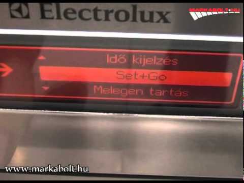 Electrolux EOB 68200 X sütő Márkabolt - YouTube