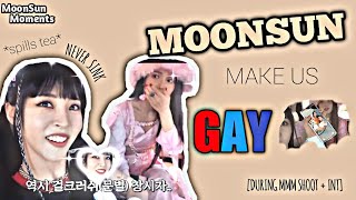 [MAMAMOO] MoonSun Moments keeps spilling tea + makes us gay 🍵 (MMM Shooting SOLARSIDO) [LATEST 2023]