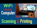 Canon PIXMA TS3300 WiFi SetUp Windows 10 Computer, Scanning & Printing Review !!