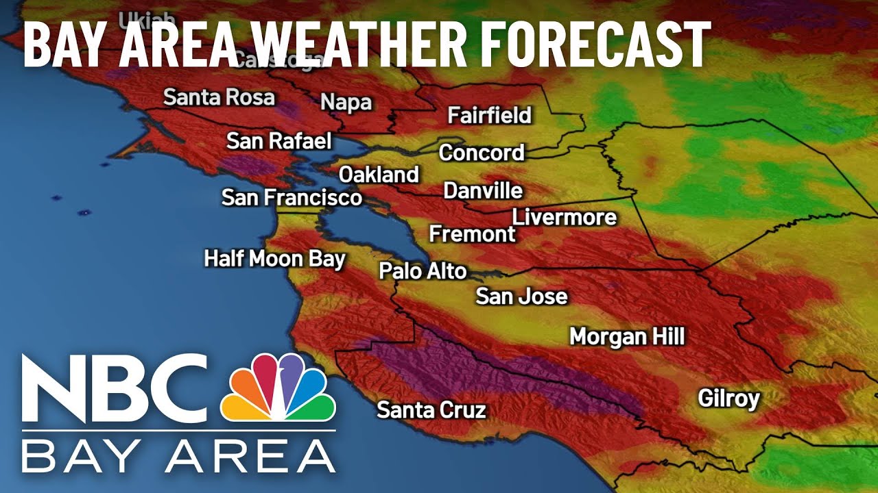 Bay Area Forecast: Another Round of Rain Starts Sunday Afternoon - YouTube