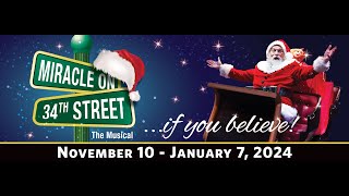 Toby's Dinner Theatre- Miracle on 34th Street 2023