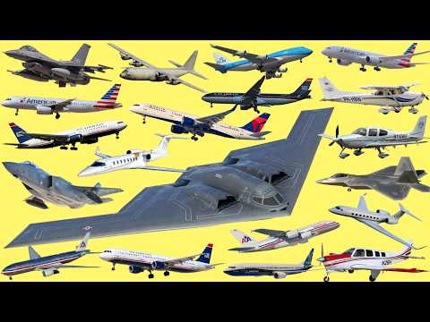 Aircraft Vehicles | 20 Popular Aircraft Commonly Used In The US | United States Aircraft