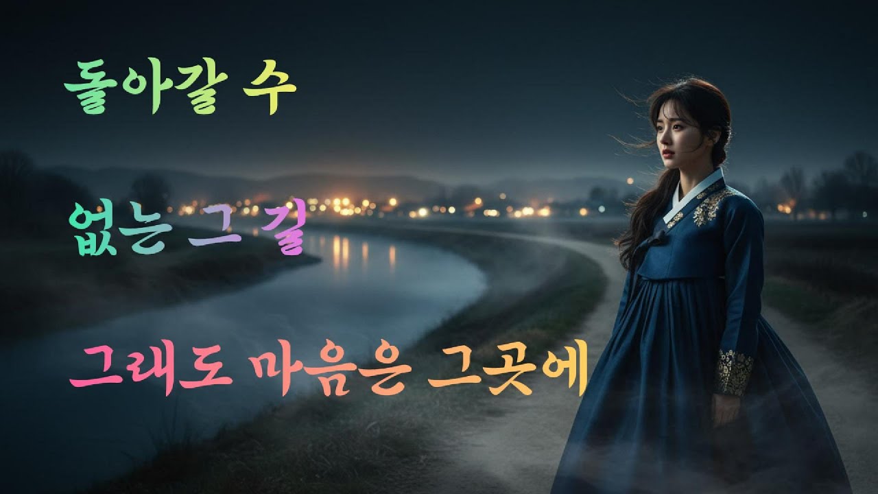 돌아갈 수 없는 그 길/그래도 마음은 그곳에/고향을 떠난 이들의 그리움을 담은 노래