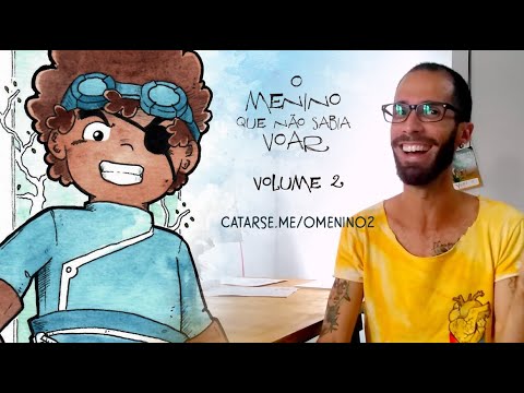 Apoie o segundo livro do Menino!