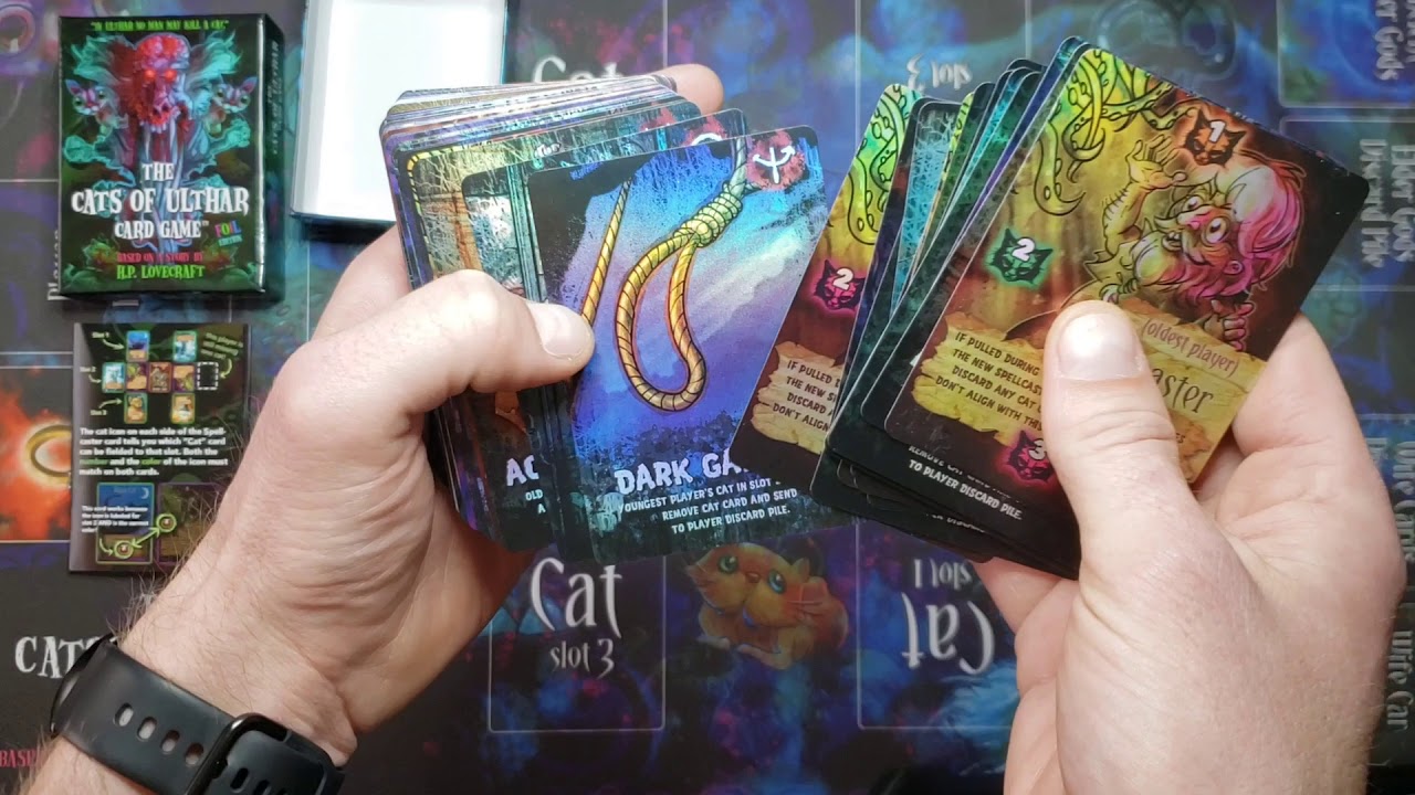 The Cats of Ulthar Card Game Unveiling YouTube