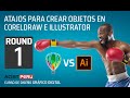 CorelDraw vs Illustrator - Atajos para crear y alinear objetos