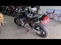 Honda CB600F Hornet 2000 cold engine start and walkaround