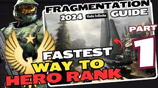 FASTEST way to HERO rank Part 1 | FRAGMENTATION BTB tutorial  | STRATEGY, TRICKS Halo Infinite