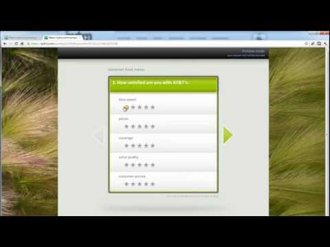 AYTM Star rating question type tutorial