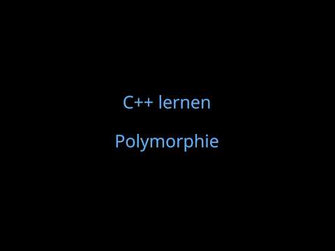 C++ lernen 24 Polymorphie