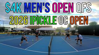 $4K Men’s Open Quarterfinals Palm(6.0)/Pailet(5.9) vs Dawson(6.0)/Estareja(5.4) iPickle