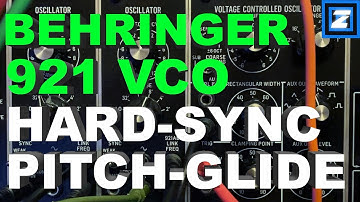Hard Sync Pitch Glide Patch - Behringer System 55 921 & 921B VCOs