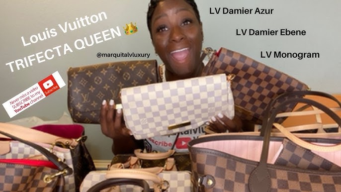 Louis Vuitton Favorite PM Damier Azur Reveal! 