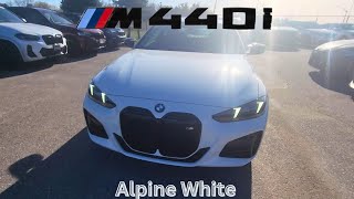 NEW ARRIVAL! 2025 BMW M440i xDrive Coupe LCI! Alpine White on Tacora Red #bmw #m440i #g22