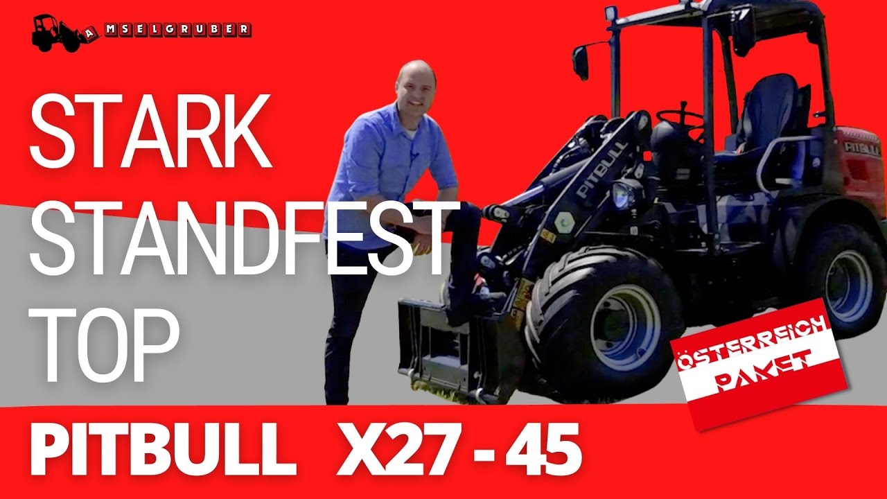 Im Detail: Pitbull  X27-45 Compact Lader - exklusives Österreichpaket - Amselgruber (2021)