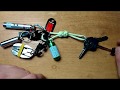 Мои EDC брелки на ключах / EDC Keychain (перезалив)