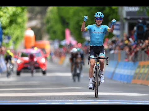 Видео: Джиро д’Италия 2019: «Астана» в Бильбао выиграла седьмой этап, а Конти держит розовый