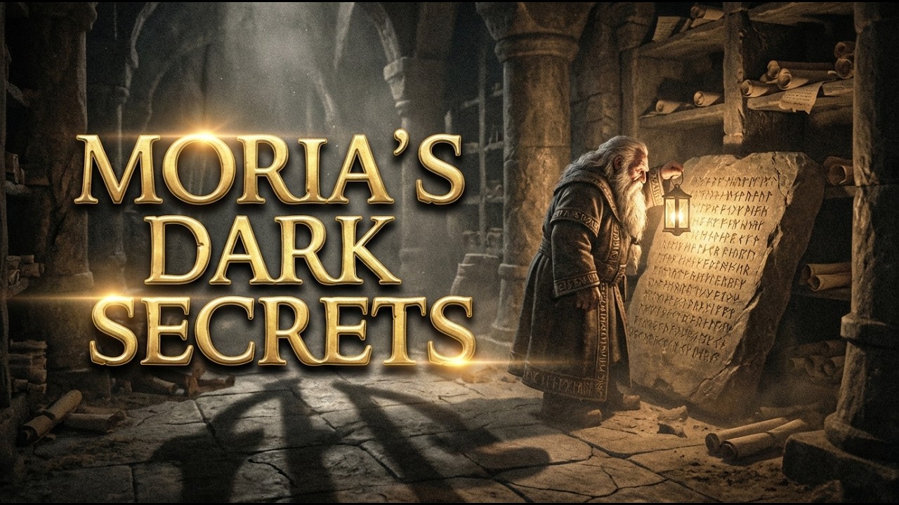 Moria's Dark Secrets: What the Dwarves Found Beneath the Mountain | LOTR LORE #Lordoftherings