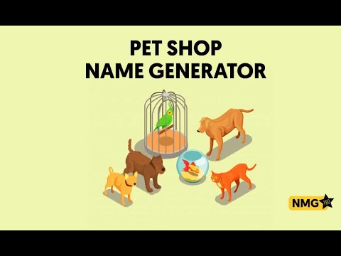 Video: How To Name A Pet Store