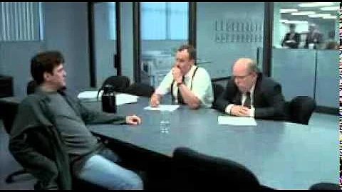 office space peters interview