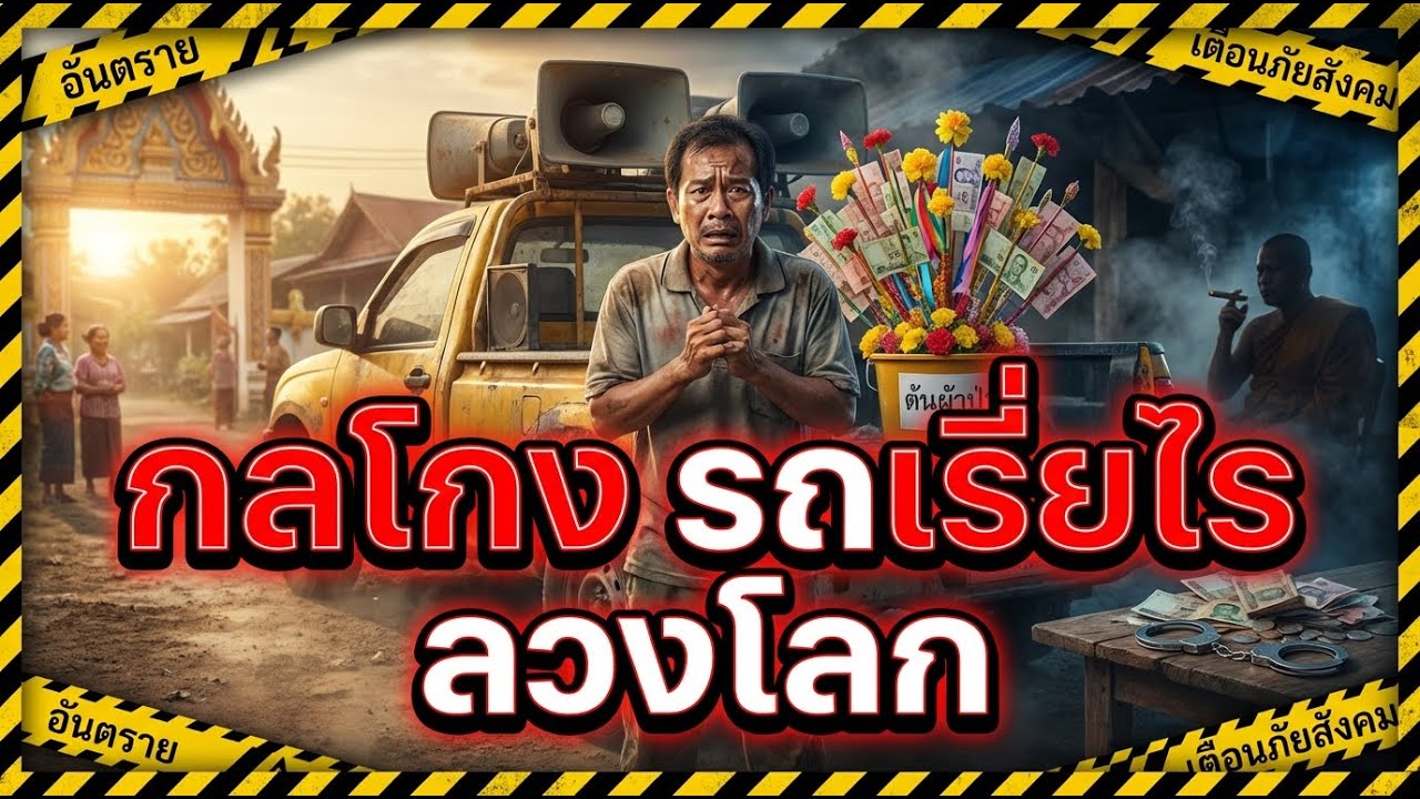 แฉเบื้องหลังรถผ้าป่าปลอม! ความลับที่แลกด้วยคุก และความจริงใต้ผ้าเหลือง #รู้งี้ The Podcast