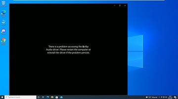 (SOLVED) There is a problem accessing the Dolby Audio driver | Dolby Atmos not working Windows 10