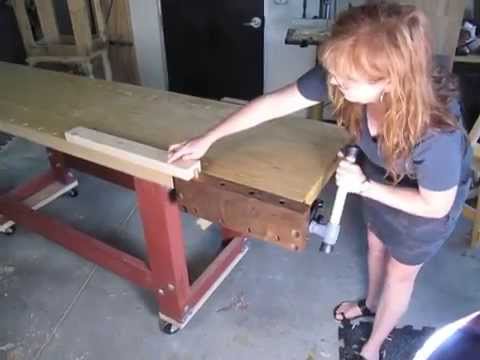 Veritas Sliding Tail Vise - YouTube