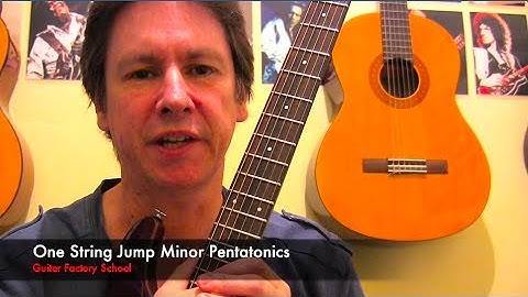One String Jump Minor Pentatonics
