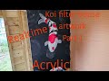 Real-time acrylic koi painting part 1 koi pond….koi filter house…. Koi carp…..koi….mural painting