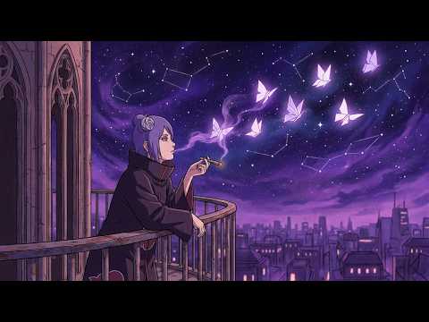 Sleepless City - Vocal Lofi Playlist ~ Deep Sleep, Stress Relief - Chillhop Mix