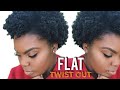 Flat Twist Out on Short 4C Natural Hair | JOYNAVON