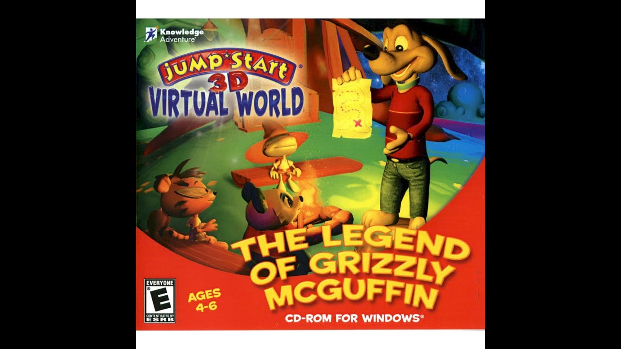 Jump Start 3D Virtual World The Legend of Grizzly McGuffin Gameplay