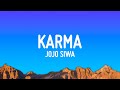 Jojo siwa  karma lyrics