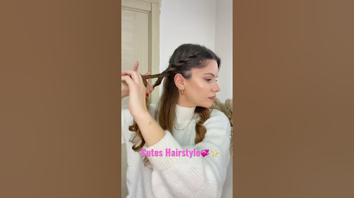 Kolay Burgu Saç Modeli💞✨#hairstyle #hairstyles #haircut #haircolor #hairtutorial