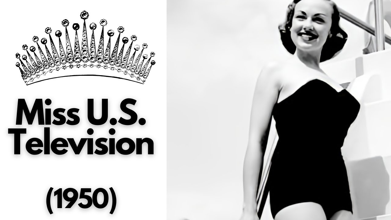 Miss U.S. Television 1950 Grand Finals: Vintage Beauty Pageant Full Show