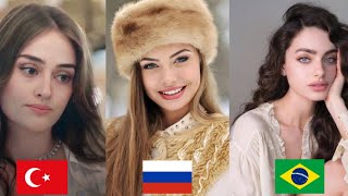 Top 10 Countries with Most Beautiful Women 2021
