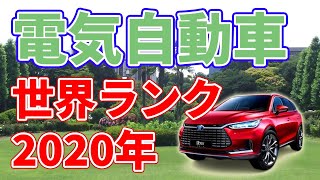 【2020年】電気自動車の世界ランキング【日本は圏外】
