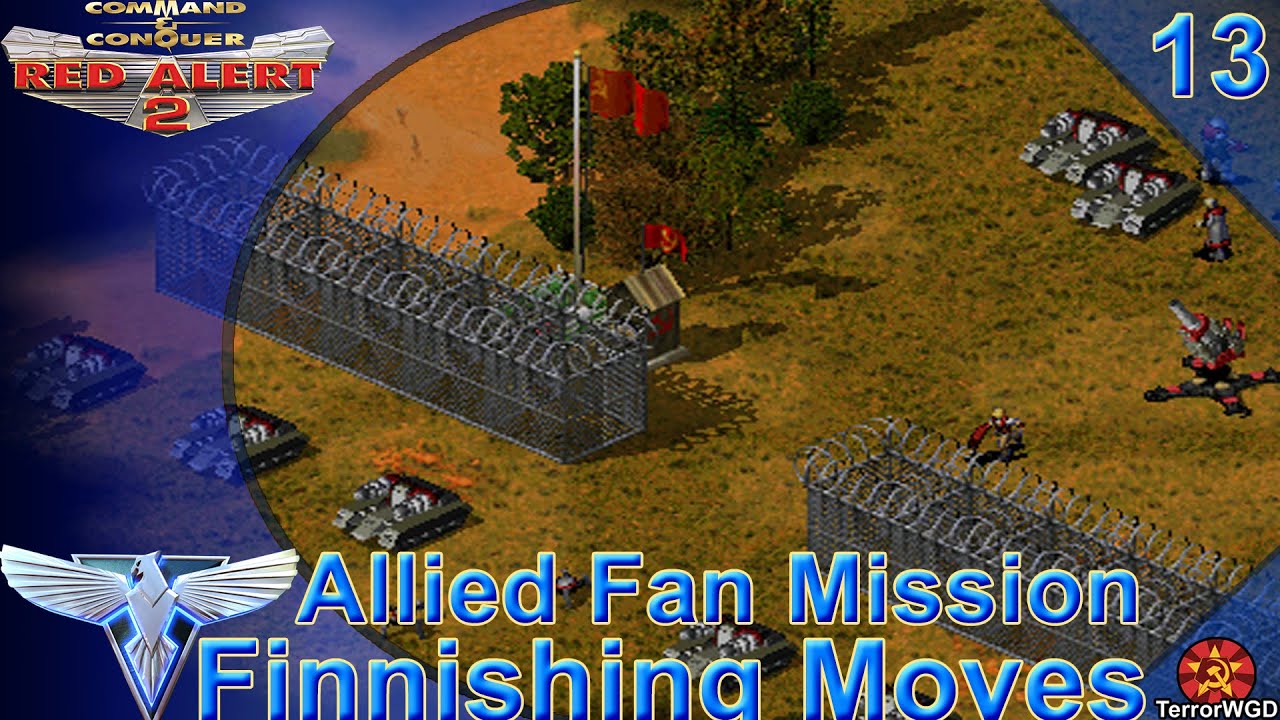 Red Alert 2│Allied Fan Mission│Finnishing Moves