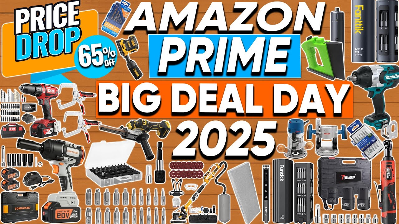 Big Savings 65%! 50 Amazon Prime Big Days Deals 2025 - YouTube