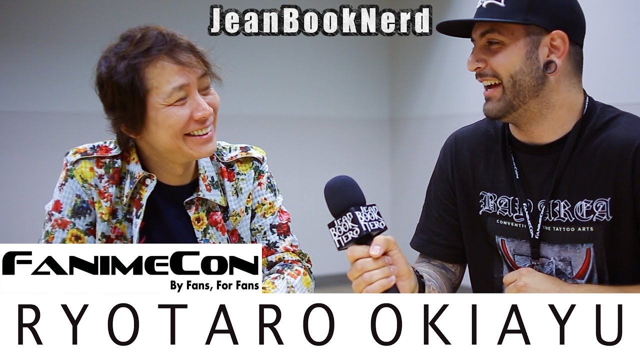 RYOTARO OKIAYU Interview Fanime 2018 JeanBookNerd YouTube