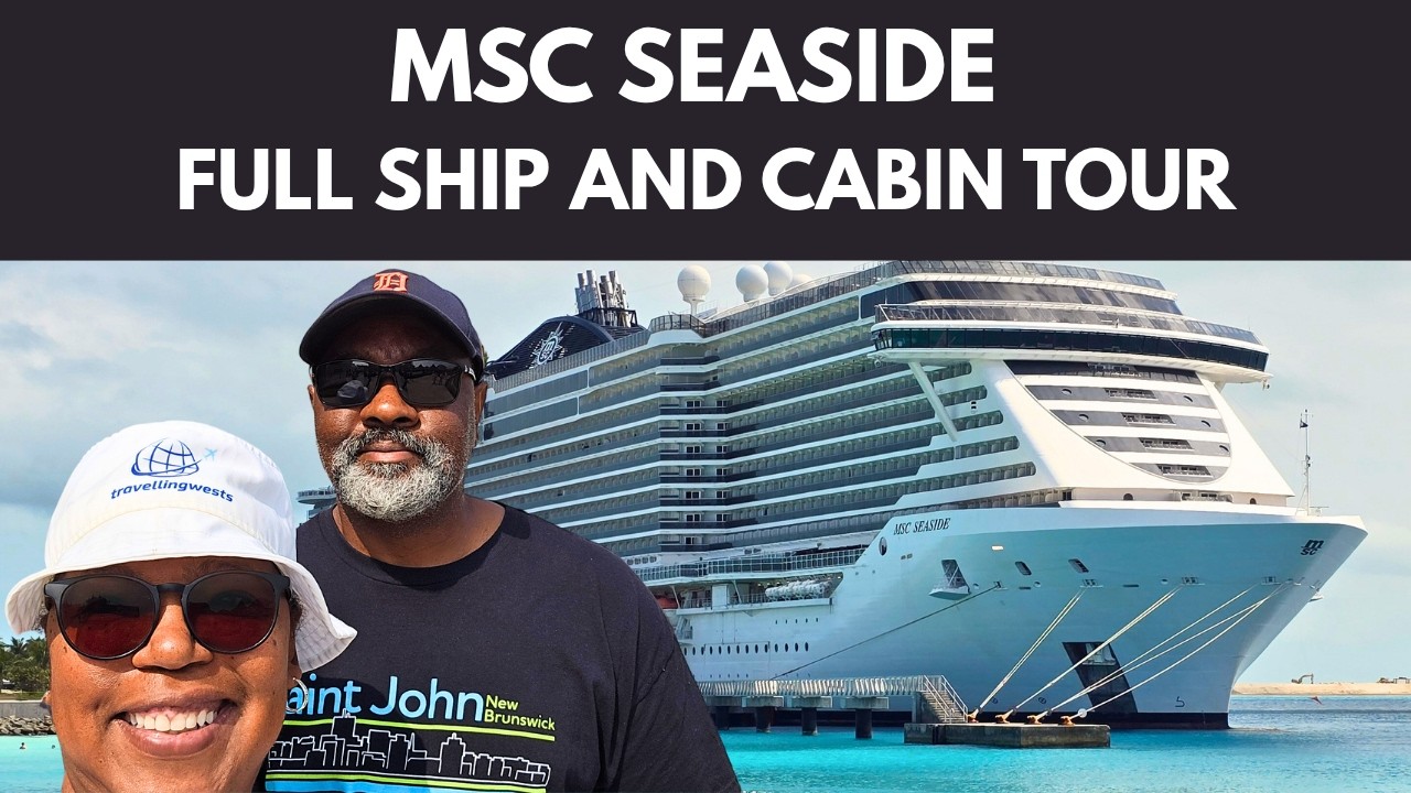 MSC Seaside Cruise Ship Tour from Top to Bottom!