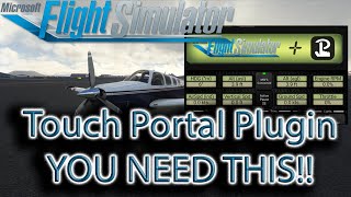 Microsoft Flight Simulator | MSFS Touch Portal | YOU NEED THIS! screenshot 2