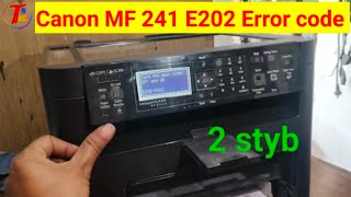 Canon mf241d printer error code E202-0002 fix | how to fix error E202-0002 mf241,244,4820,3010