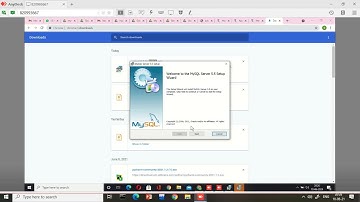 Mysql database setup video | PrSoftwares