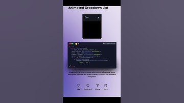 animation dropdown list#codemasters#coding#codes#programming #javascript#html#facts#css#trending#fyp