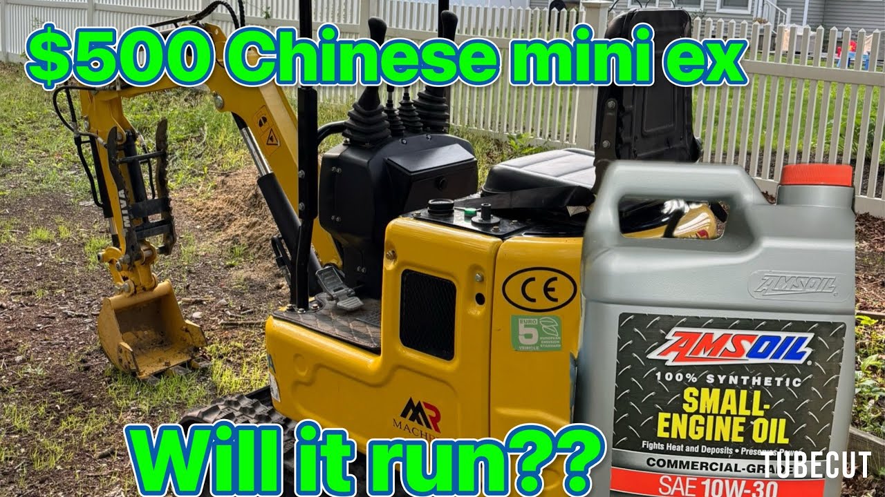 Я купил китайский мини-экскаватор за 500 долларов!!!