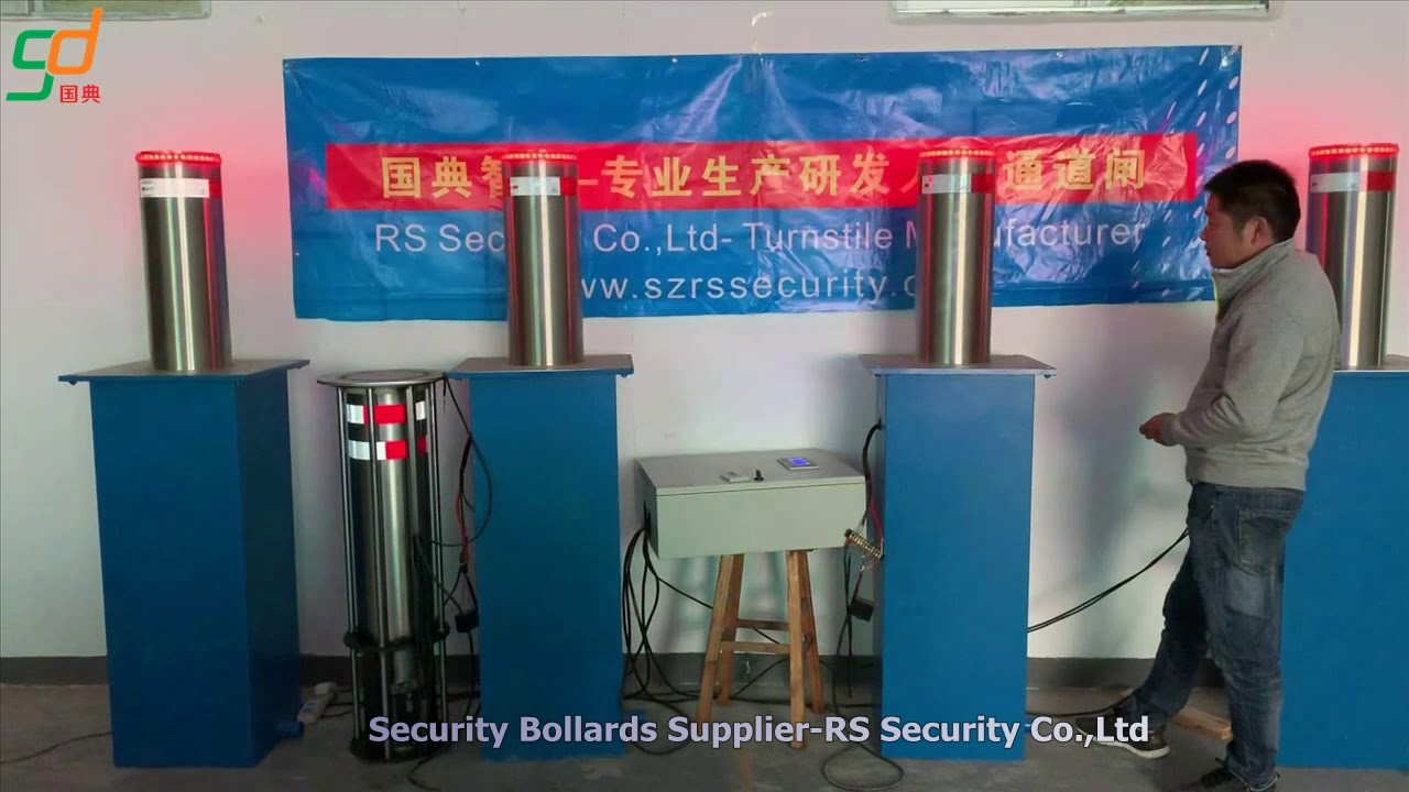 EXW Price Automatic Bollard,Hydraulic Bollard,Rising Bollard,Solution_RS Security Co.,Ltd