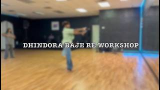Dhindhora Baje Re | Bollywood Fusion Dance Workshop | Desert Dhoom Academy Choreography