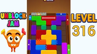 Unblock Jam Level 316 Walkthrough Solution